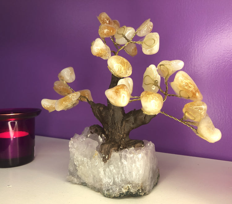 Citrine Crystal Tree (large)