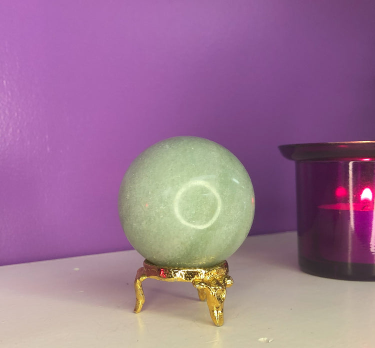 Green Adventurine Crystal Ball